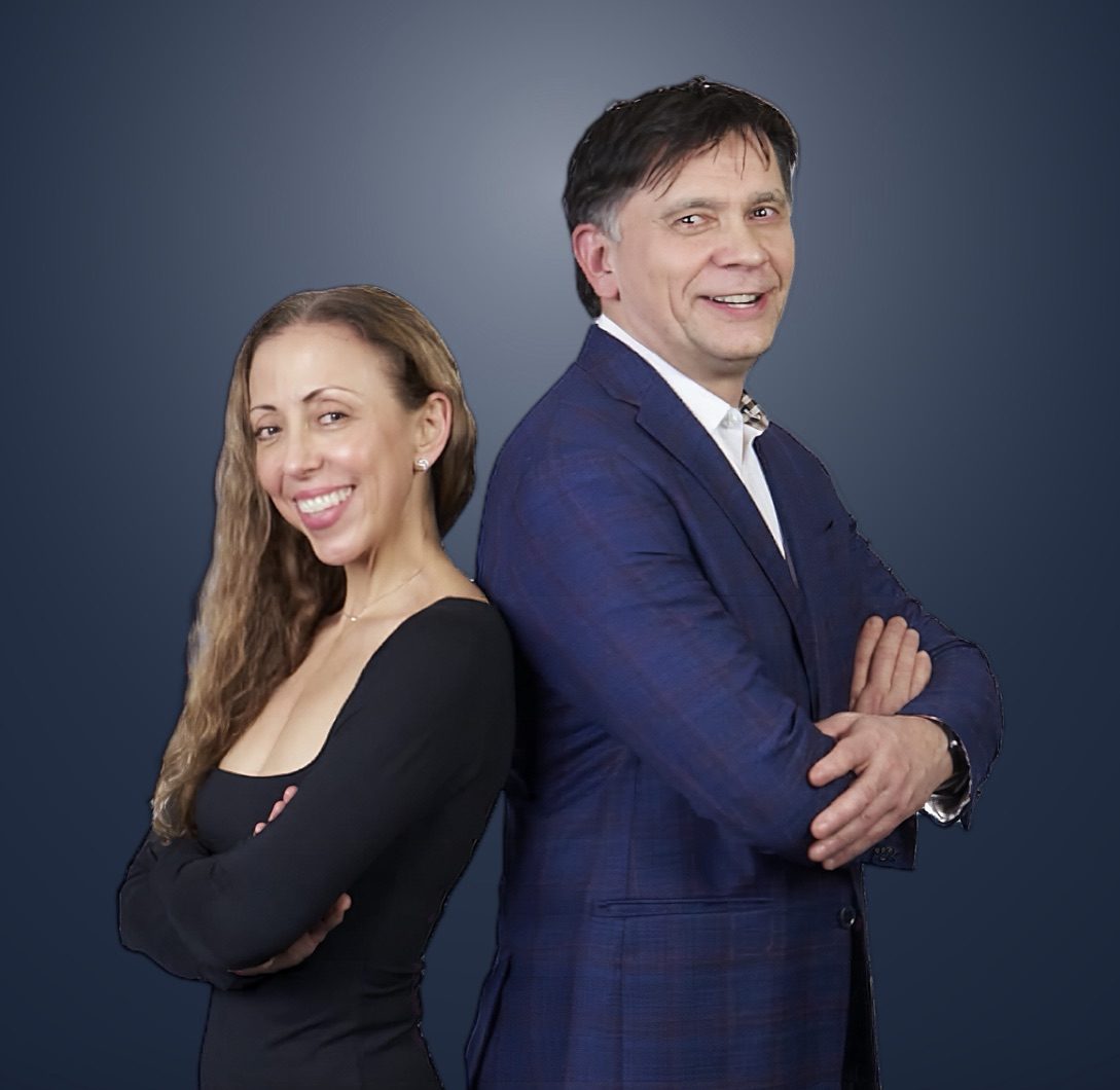Dr. Heather Skeens and Dr. Vladimir Pastouk, co-founders of Dental IV